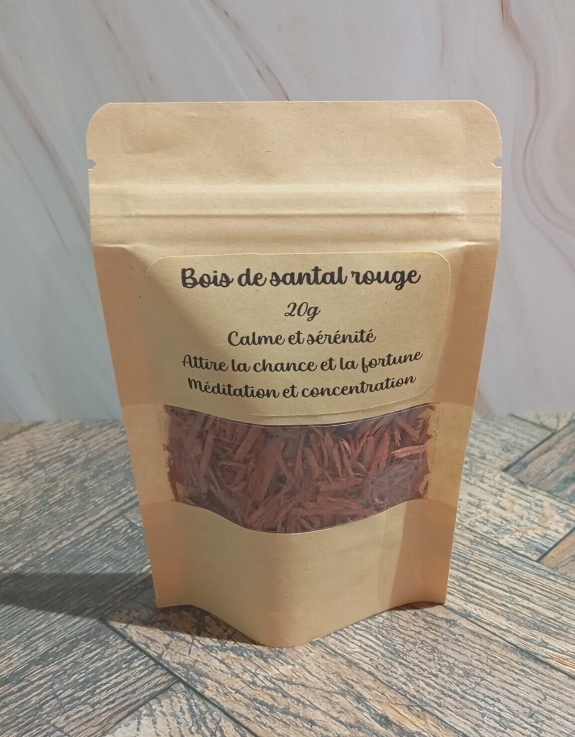 Bois de santal rouge