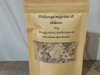 Mélange oliban et myrrhe
