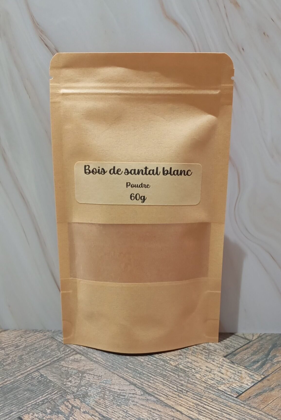 Bois de santal blanc en poudre